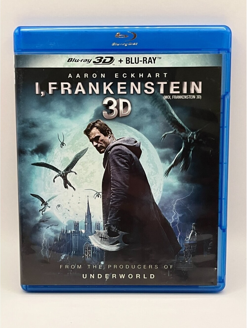 I, Frankenstein Blu-ray 3D Aaron Eckhart Action Stuart Beattie